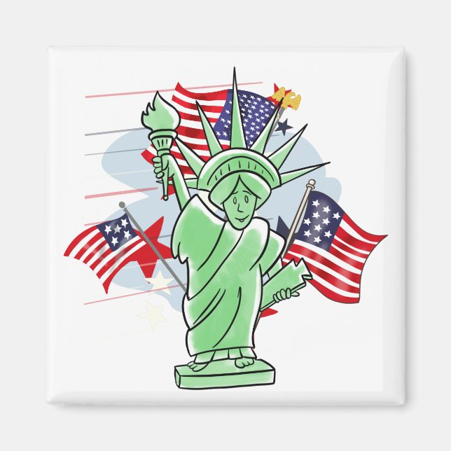 Statue of Liberty Magnet (Front)