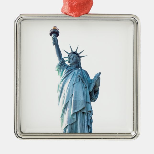 Statue of liberty  metal tree decoration (Front)