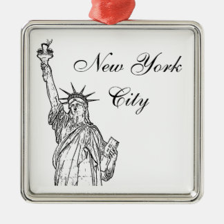 Statue of Liberty Metal Tree Decoration