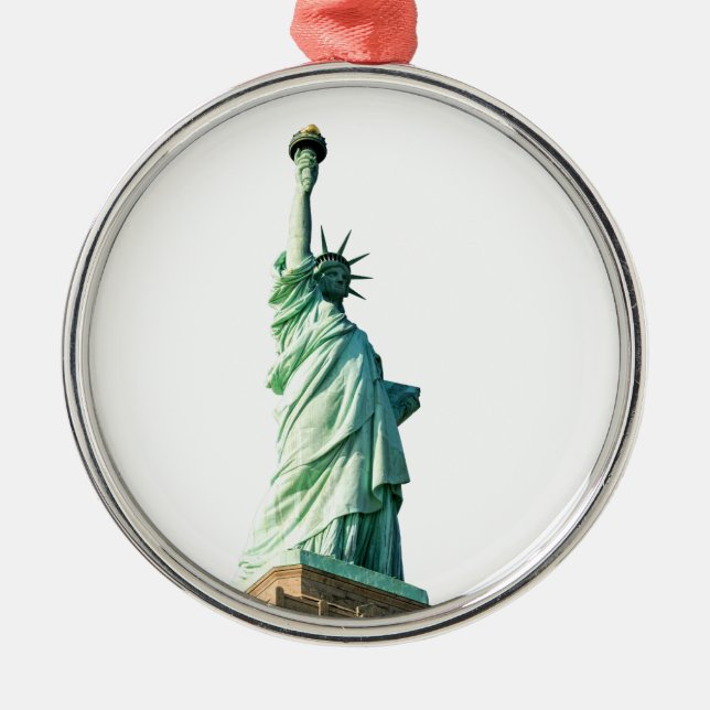 Statue of liberty  metal tree decoration (Front)