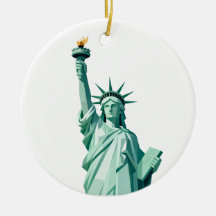  Statue of Liberty Modern Ornament