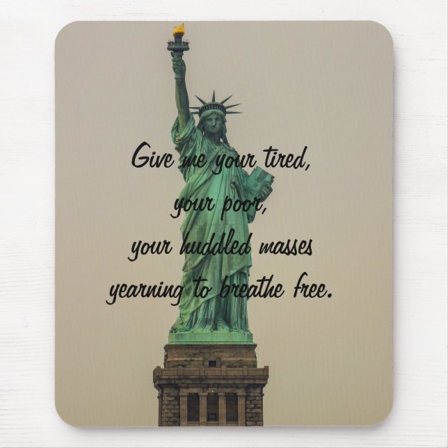 Statue of Liberty Mouse Mat (Front)