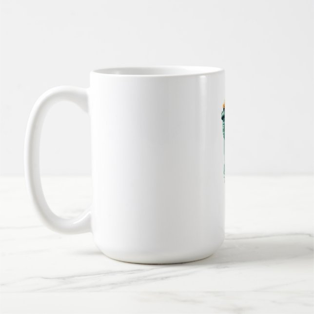 Statue of Liberty Mug – Modern Minimalist Design (Left)