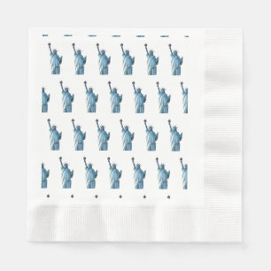 Statue of liberty napkin