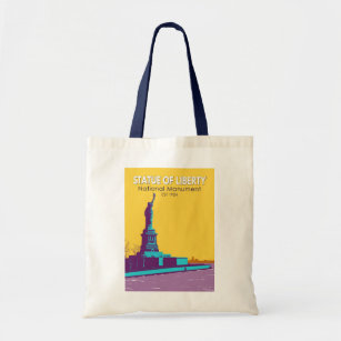 Statue of Liberty National Monument Liberty Island Tote Bag