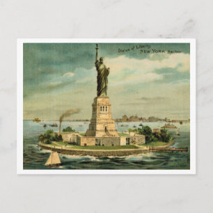 Statue of Liberty, New York 1906 Vintage Postcard