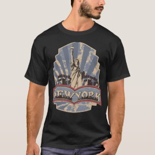 Statue Of Liberty New York 4th Of July T-Shirt