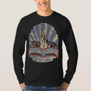 Statue Of Liberty New York 4th Of July T-Shirt