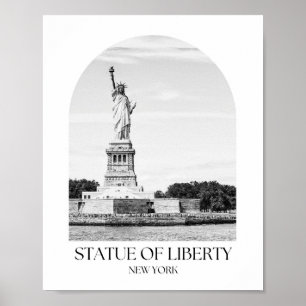 Statue of Liberty New York Arch Photo Print