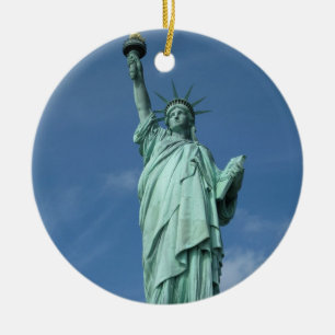 Statue of Liberty, New York Ceramic Tree Decoration