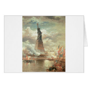 Statue of Liberty, New York circa 1800's