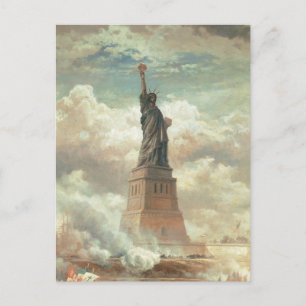 Statue of Liberty, New York circa 1800's Postcard