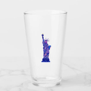 Statue of Liberty-New York City-4th of July- Glass