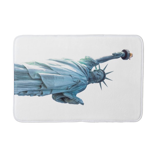 Statue of Liberty New York City Bath Mat (Front)