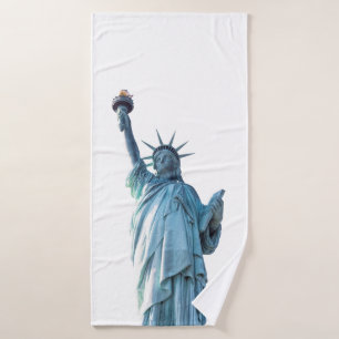 Statue of Liberty New York City Bath Towel