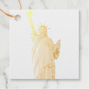 Statue of Liberty New York City Favour Tags