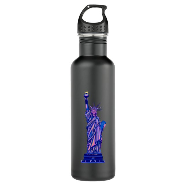 Statue of Liberty-New York City-Landmark- 710 Ml Water Bottle (Front)