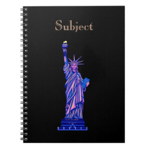 Statue of Liberty-New York City-Landmark- Notebook