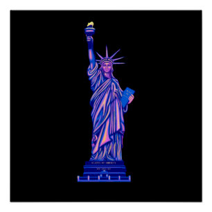Statue of Liberty-New York City-Landmark Poster