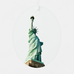Statue of Liberty New York City Metal Tree Decoration