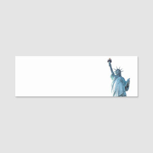 Statue of Liberty New York City Name Tag