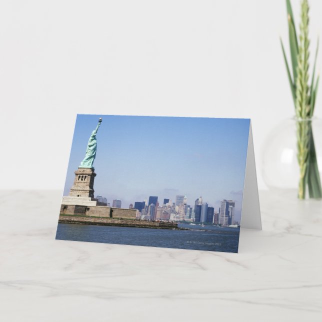 Statue of Liberty, New York City, New York Card (Front)
