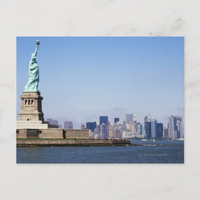 Statue of Liberty, New York City, New York Postcard (Front)