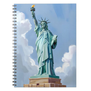 Statue of Liberty New York City Notebook