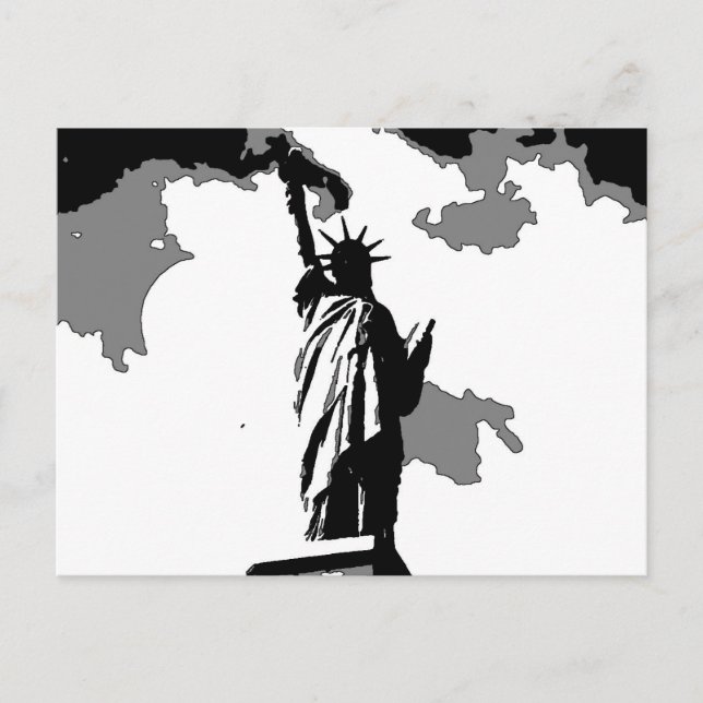Statue of Liberty New York City Postcard (Front)