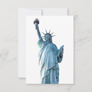 Statue of Liberty New York City RSVP Card