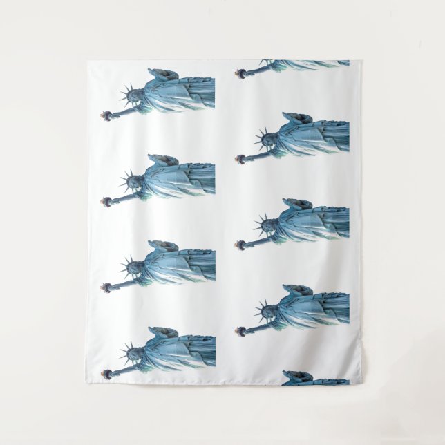 Statue of Liberty New York City Tapestry (Front)