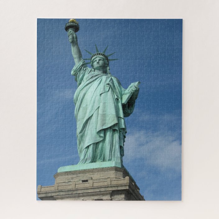 Statue of Liberty New York. Jigsaw Puzzle Zazzle.co.uk