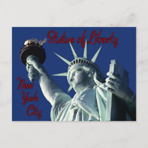 Statue of Liberty New York Postcard