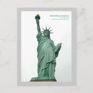 Statue Of Liberty, New York Postcard