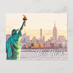 Statue Of Liberty, New York, United States Postcard