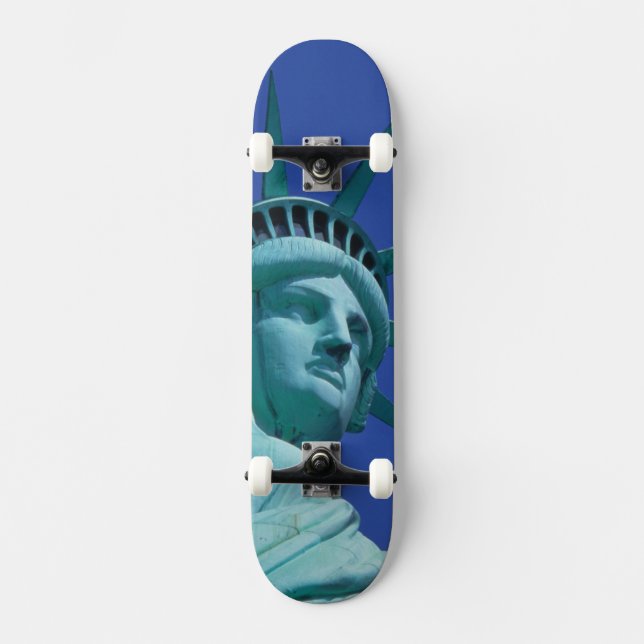 Statue of Liberty, New York, USA 8 Skateboard (Front)