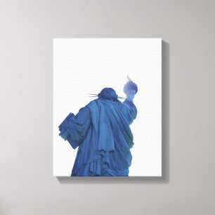 Statue of Liberty, New York, USA RF) Canvas Print