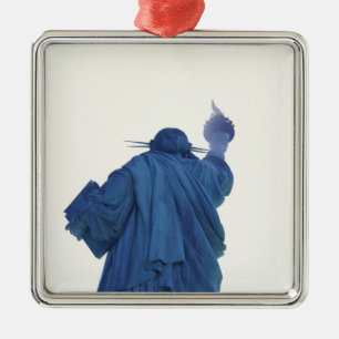Statue of Liberty, New York, USA RF) Metal Tree Decoration