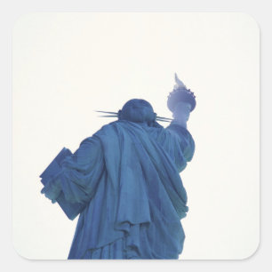 Statue of Liberty, New York, USA RF) Square Sticker