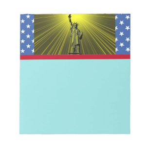 Statue of Liberty Notepad