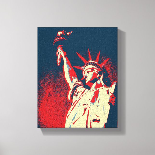 Statue of Liberty,NY Canvas Print (Front)