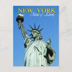 Statue of Liberty, NYC Postcard
