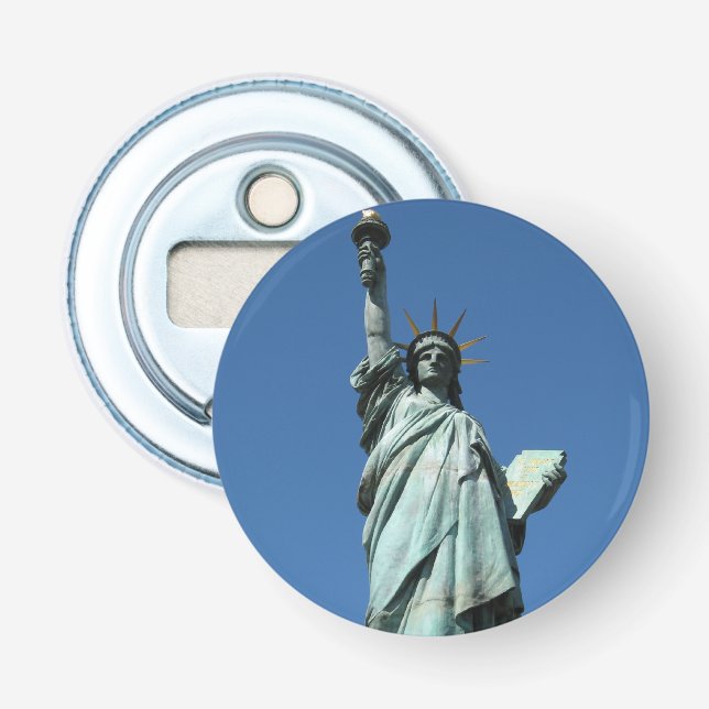 Statue of Liberty, Odaiba, Tokyo, Japan Bottle Opener (Front)
