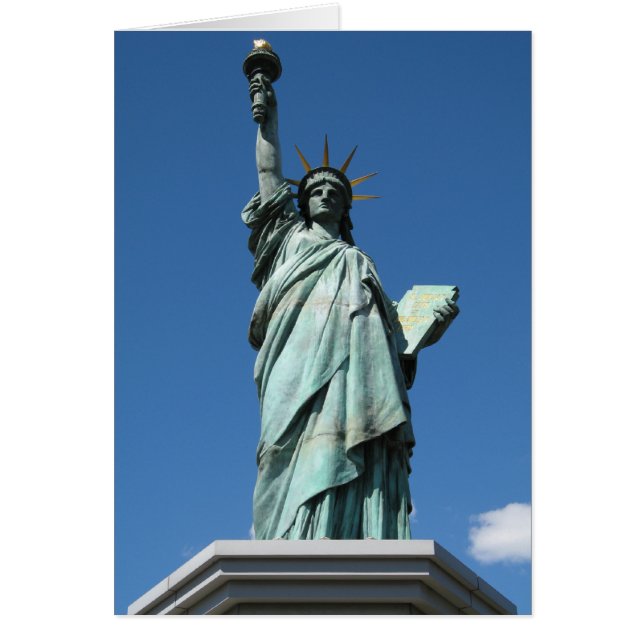 Statue of Liberty, Odaiba, Tokyo, Japan Card (Front)