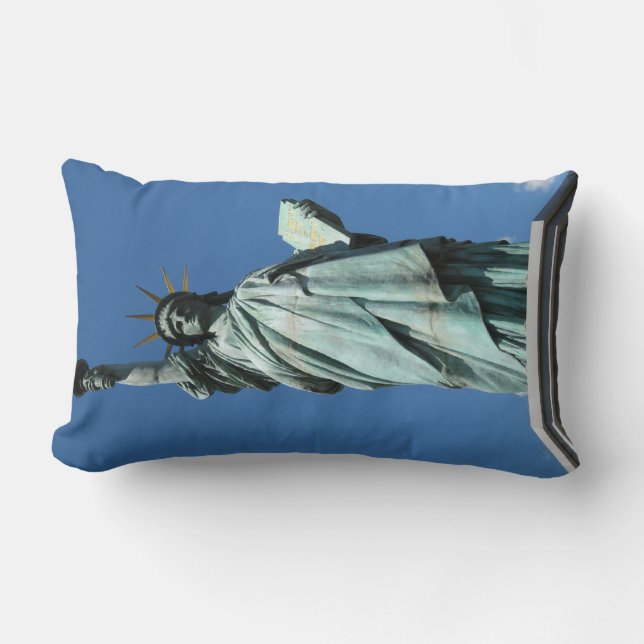 Statue of Liberty, Odaiba, Tokyo, Japan Lumbar Cushion (Front)