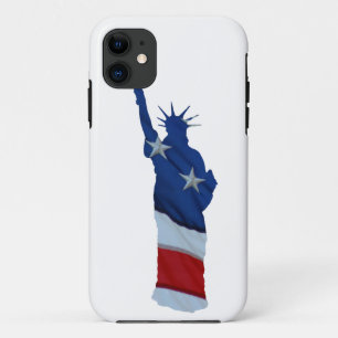 Statue of liberty on any colour iPhone 11 case