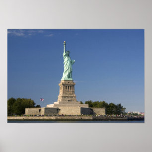 Statue of Liberty on Liberty Island in New 2 Poster
