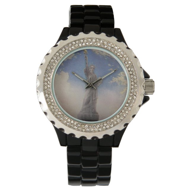 Statue of Liberty Painting Watch (Front)