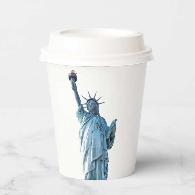 Statue of liberty   paper cups (Front)