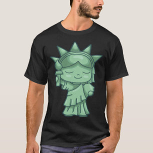 Statue of Liberty Patriotic USA Sightseeing New Y T-Shirt